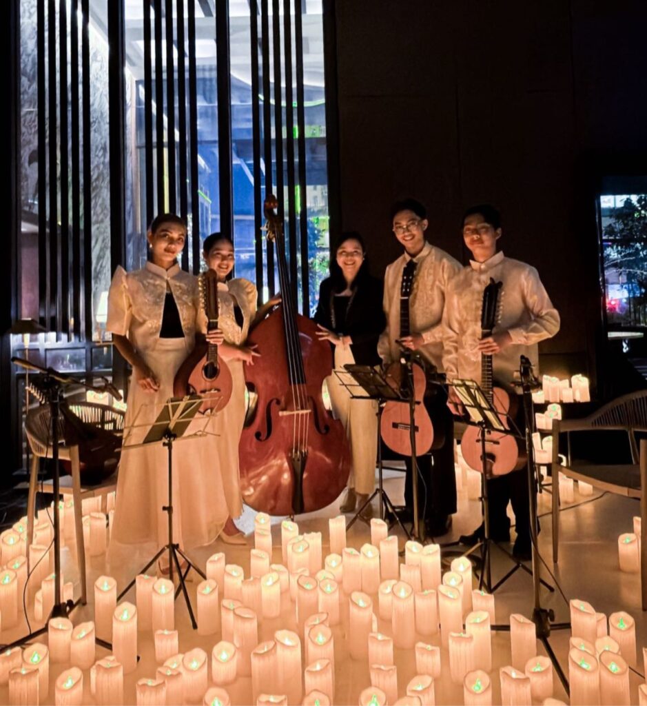 The Musiko Filipino Rondalla titled Dilaab: Candlelit Experiences.