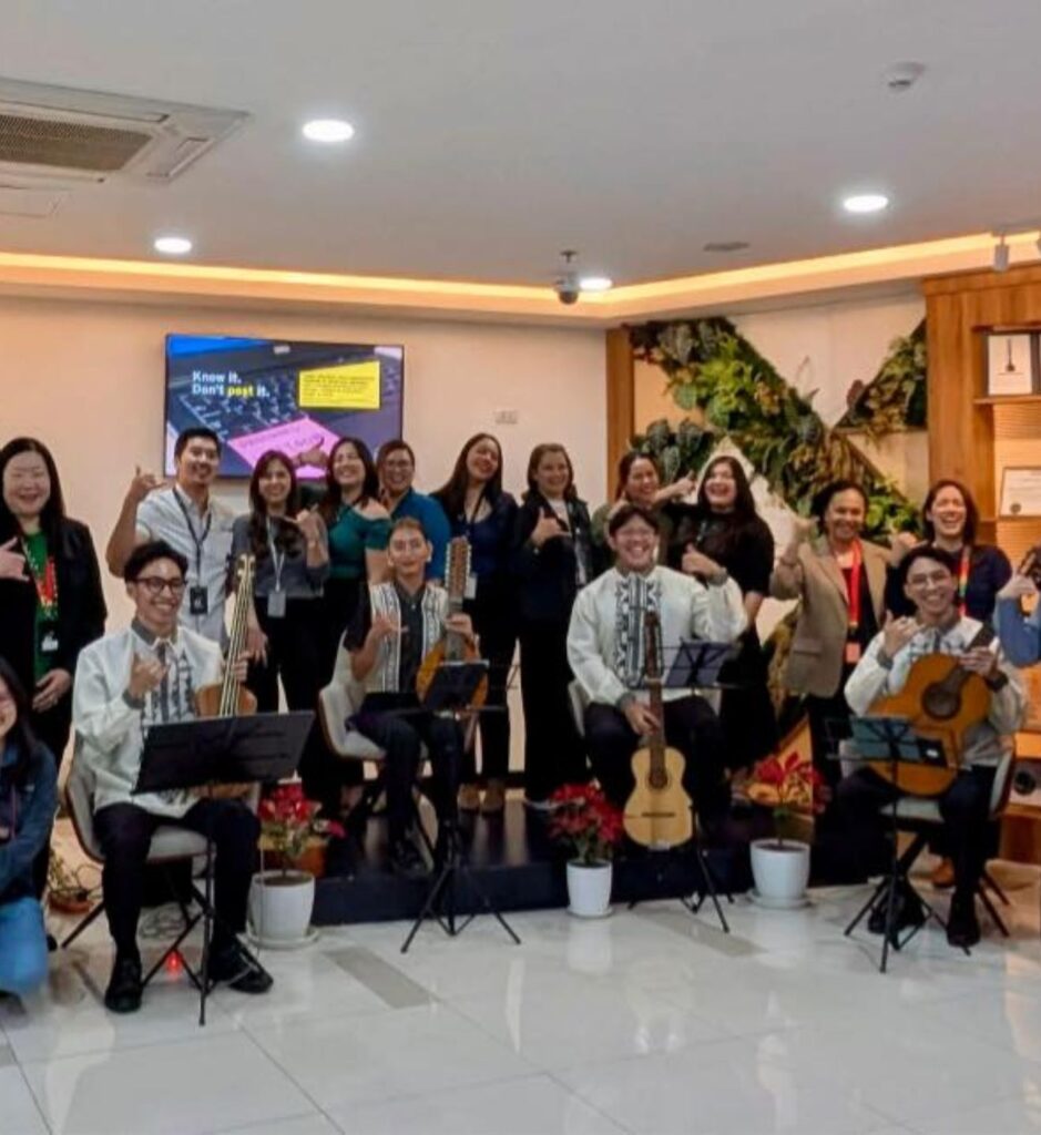 The MPG Rondalla gig at EY Philippines.